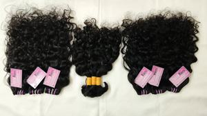 Cheveux indiens de temple bruts, cuticules alignées, Remy, simple tirage, d'un seul donneur, non traités, lisses naturels, double trame machine, dentelle HD - Product Image 5