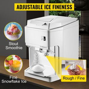 Máquina Eléctrica Comercial para Hacer Conos de Nieve, Trituradora de Hielo de 265 LBS/H, Máquina de Hielo Raspado de 250W con Tapa para Tolva de Hielo - Product Image 4