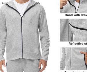 New Design Men's Two-Piece Jogger <b>Set</b> Flare Sweat Pants and Hooded Tracksuit 100% Cotton Maternity Feature for Winter Season - Product Image 4