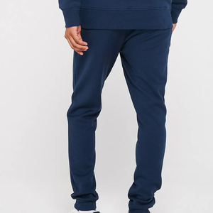 Chándal de jogging con logotipo bordado personalizado, lavado ácido, efecto desgastado por el sol, con sudadera con capucha acampanada y pantalones de chándal - Product Image 2