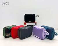 Mini-enceinte portable GO5 - Enceinte audio compacte avec son stéréo pour la musique, idéale pour les voyages en extérieur et les fêtes à domicile