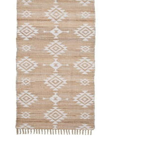 Tapis de sol de maison moderne en fibre naturelle de luxe Tapis de jute tissé à la main écologique avec poils hauts pour salon chambre à coucher Coton doux - Product Image 5