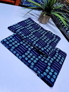 Tela de Algodón Viscosa con Estampado Africano de Malla Premium, Colección 2025 para Ropa de Mujer - Product Image 2