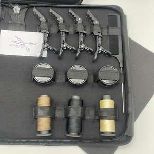 Kit de herramientas Premium Microlink, cinta en extensiones de cabello Alicates con estuche Logotipo personalizado Kit de entrenamiento de extensiones de cabello - Product Image 3