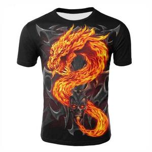 Camiseta de Alta Calidad para Hombre, Estilo Urbano, Secado Rápido, Transpirable, de Poliéster y Algodón, Manga Corta, Informal, con Logotipo Personalizado - Product Image 6