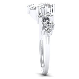 Bague Solitaire REYES en Or Massif 14K 18K avec Moissanite Taille Poire 1,24 Carat – Prix Usine – Idéale pour Fiançailles, Mariage, Cadeau – Bijoux - Product Image 3