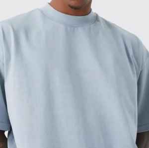 เสื้อยืดคอกลมทรงหลวม แบรนด์ HI ผ้าแคนวาสคอตตอน 100% หนัก 220 กรัม แห้งเร็ว ระบายอากาศได้ดี ทรงปกติ - Product Image 3