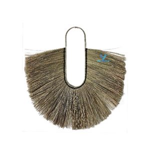 Décoration murale en feuilles de palmier tissées à la main en fibres naturelles, style bohème rustique, décoration d'intérieur de style farmhouse - Product Image 3