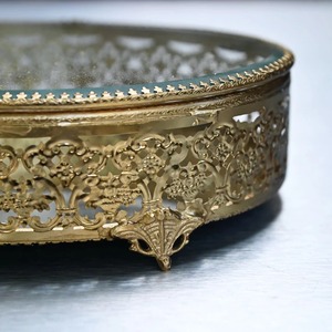 Caja Ovalada de Latón Dorado, Caja de Joyería Hecha a Mano, Caja Decorativa de Metal para Anillos, Pendientes, Regalo de Tesoro Antiguo para Mujer - Product Image 6
