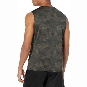 Camiseta sin mangas de algodón ligero de alta calidad para hombre, transpirable, suave, con cuello redondo, para gimnasio, fitness, informal, para verano - Product Image 2