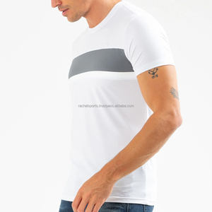 T-shirt unisexe d'été de haute qualité, coupe classique, 100% coton, col rond large, t-shirts pour hommes, 160 g/m², uni, séchage rapide, écologique - Product Image 2