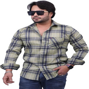 Chemises décontractées solides boutonnées en coton biologique pour hommes, sur mesure, respirantes, anti-bouloches, anti-rides, manches longues - Product Image 3