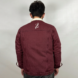 Custom Logo Denim <b>Jacket</b> Men Designer Casual Cotton <b>Jacket</b> OEM Design Custom with <b>Rhinestone</b> Logo Denim <b>Jacket</b> for man - Product Image 5