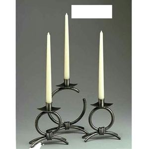 Juego de diseño único de 3 candelabros antiguos de diseño medio redondo de decoración de boda de alta calidad - Product Image 1