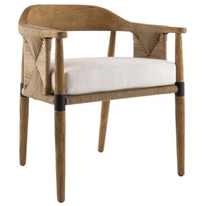 Silla de Comedor de Madera Maciza Tapizada al por Mayor, Diseño Nórdico Moderno, Ecológica y Duradera para Hogar, Oficina, Taller, Entrada, Bar en Casa - Product Image 1