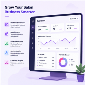 Desarrollo de Software Personalizado para Reserva de Salones, Aplicación de Escritorio, Versión para Mac, Automatización de Citas, Planificación de Personal - Product Image 4