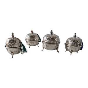 กระปุกน้ำตาลสแตนเลสสตีลทันสมัย ดีไซน์หรูหรา พร้อมฝาปิด - Product Image 3