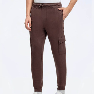 Nouveaux Joggers Homme en French Terry de Haute Qualité, Coupe Classique, Respirants, Taille Élastique avec Poches Cargo – Direct Usine - Product Image 1