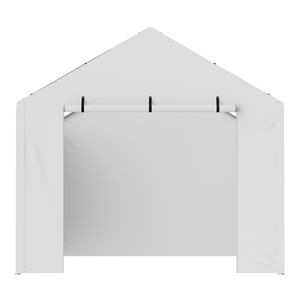 Tenda Garage Robusta 3x6m per Camion, Ricambio per Tettoia Auto, Facile Installazione, Protezione UV, Impermeabile, con Pareti Laterali - Product Image 3