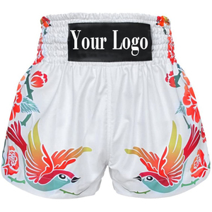 Wholesale Customised Muay Thai High Quality <b>Shorts</b> for <b>Men</b>-Solid <b>Pattern</b> 100% Polyester Quick Dry & Breathable - Product Image 4