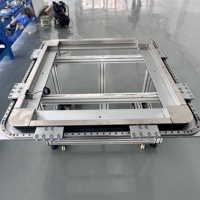 Mise à niveau de l'automatisation industrielle |   Cadre en aluminium durable, design réglable, ceinture, rail incurvé