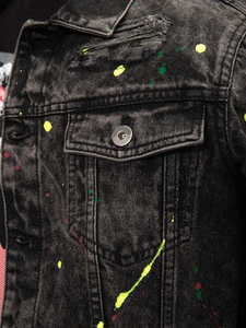 Veste en jean pour homme très tendance, designs d'hiver haut de gamme, veste en jean respirante de haute qualité - Product Image 4