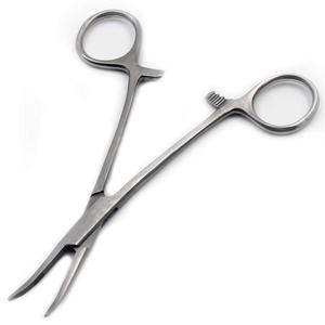 เครื่องมือแพทย์ COBECO คีมหนีบหลอดเลือดแบบโค้ง Rankin Kelly Locking Hemostat Forceps Mosquito Crile ทำจากสแตนเลส - Product Image 6