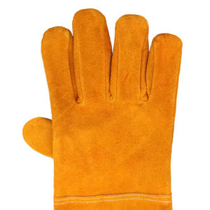 Gants de soudeur de sécurité pour la construction, gants de travail à double sécurité pour le soudage, gants industriels en cuir de vachette de qualité supérieure - Product Image 2