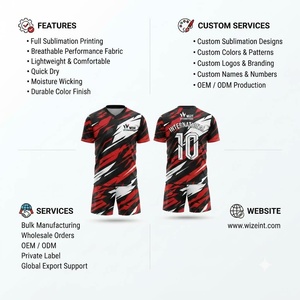 Uniforme de Fútbol de Última Moda al por Mayor, Conjunto de Uniforme de Fútbol para Adultos, Uniforme de Fútbol de Alta Calidad - Product Image 6