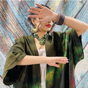 Personalizado bohemio blanco Digital estampado Floral mujer verano ropa de playa borla encaje manga larga abrigo Kimono Bata - Product Image 4