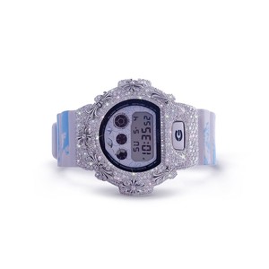 Iced Out Stainless Steel <b>Watch</b> <b>Case</b> Mod Kit Octagonal Streetwear Inspired Fashion Statement Timepiece Frame Upgrade Design - Product Image 1
