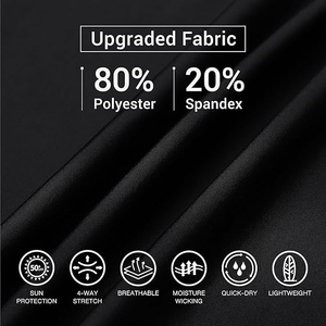 Premium <b>Compression</b> <b>Shirt</b> Rash Guard Anti UV Workout <b>Shirt</b> for Gym Fitness Running Outdoor Sports - Product Image 6