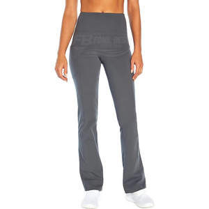 Leggings de Yoga para Mujer con Cintura Elástica de Alta Elasticidad en Cuatro Direcciones, Venta al por Mayor de Fábrica, Acanalados, Sin Costuras, Efecto Levanta Glúteos - Product Image 2