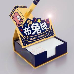 เกมเมมโมรูปเปลือกหอยรักษ์โลกพร้อมค้อนกระต่ายและคลิปแม่เหล็กสำหรับติดกระดาษโน้ตในซูเปอร์มาร์เก็ต ช่วยคลายเครียด - Product Image 3