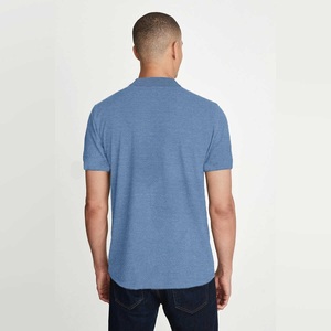 Camiseta Polo de Hombre de Alta Calidad, 100% Algodón, Corte Ajustado, Diseño Básico, Manga Corta, Tejido de Punto, Cuello Polo Informal - Product Image 2