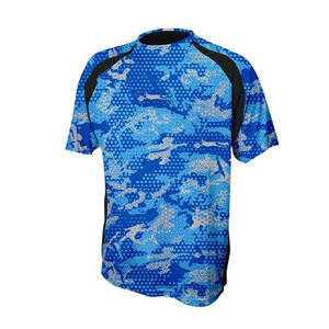 T-shirt de pêche pour homme personnalisé de haute qualité, respirant, avec protection UV et sublimation |   Performance de séchage rapide et d'évacuation de l'humidité - Product Image 4