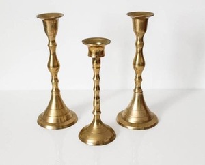 <b>Top</b> Selling Luxury Handmade Brass Candle Holder Artistic Decorative Holder for Home Office and Events Available For Sale - Product Image 4