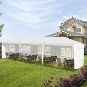 Tente de mariage et de fête de 10 x 30 pieds avec 5 parois latérales amovibles - Product Image 2