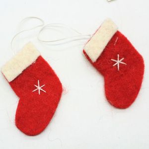 <b>Mini</b> <b>Christmas</b> Stocking <b>Tree</b> Ornament - Product Image 2
