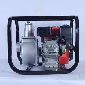 Pompe à eau industrielle Hydroplus International 6,5 CV 196 cm³ 52 000 LPH à haut débit, moteur essence 4 temps, hauteur de refoulement 30 m, pour l'agriculture - Product Image 5