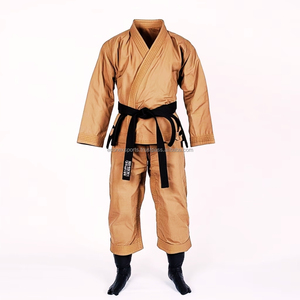 Uniforme de Jiu-Jitsu de haute qualité 100% coton lavé et extensible pour les arts martiaux et le karaté ECONEX SPORTS 300g Léger Unisexe - Product Image 6