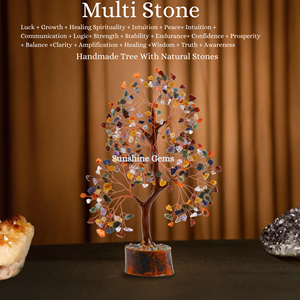 Wholesale Multi <b>Chakra</b> Crystal <b>Tree</b> of Life Copper Wire Healing Gemstone <b>Tree</b> Home Decor - Product Image 5