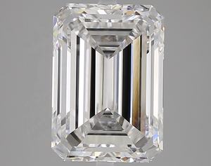 Elegance Diamond 5.00 CT Emerald Shape E Color VVS2 Clarity Lab Grown IGI Certified 11.67 MM Diamond for Fine Jewelry - Product Image 1