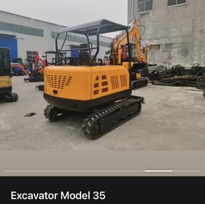 Mini Excavator 3.5 Ton Hydraulic Crawler Digger with Diesel <b>Engine</b> Heavy Duty Construction Machine For Sale - Product Image 3