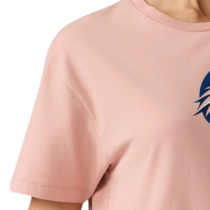 <b>Light</b> Pink Womens Relaxed Fit Crew <b>Neck</b> T Shirt Breathable Short Sleeve Workout Tee for Gym Running Yoga Fitness Training - Product Image 6