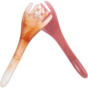 Peigne de massage en résine de qualité supérieure pour démêler facilement les cheveux et outil de relaxation du cuir chevelu - Product Image 4