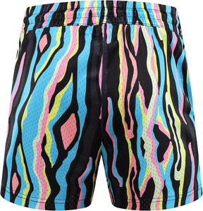 Best Selling Men Printed Mesh <b>Shorts</b> Gym Workout <b>Shorts</b> Lightweight <b>Polyester</b> <b>Shorts</b> For Mens OEM ODM Custom Logo Bulk Supplier - Product Image 2