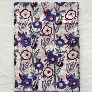 100% Cotton <b>Fabric</b> by the Yard Women Clothing Jaipuri Printed <b>Fabric</b> Luxury Summer Wear <b>Fabric</b> Indian Floral Hand Block Printed - Product Image 2