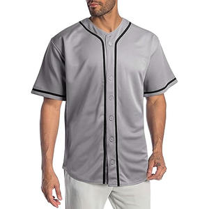 Camiseta de Béisbol Auténtica para Hombre, Estilo Profesional, Ajuste Personalizado, Sensación Premium y Cómoda, Ropa de Equipo, Cargada por Dress Sports - Product Image 1