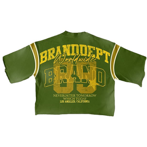 เสื้อยืดคุณภาพสูง แฟชั่นผู้ชาย ดีไซน์ล้างสีดำ สไตล์ฮิปฮอป ผ้าคอตตอนหนานุ่ม เสื้อยืดลายกราฟิกสำหรับผู้ชาย - Product Image 1